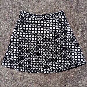 41 Hawthorn Abbie Black White Stretch Skirt - Women's Size Medium